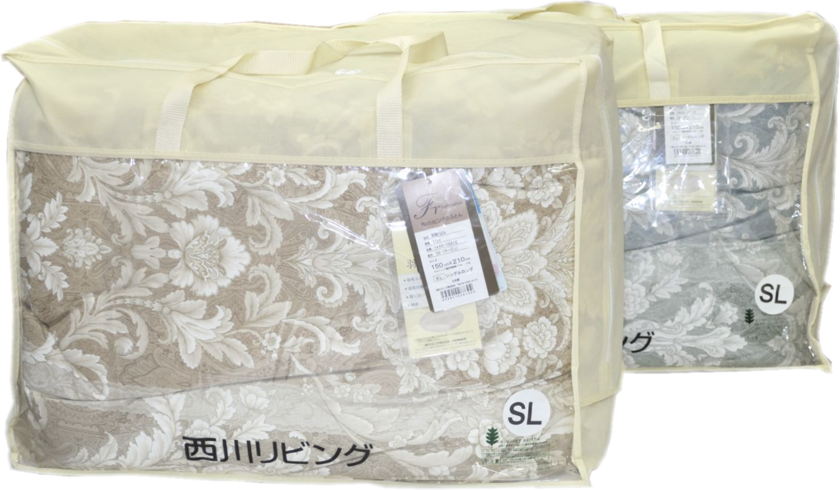 高ダウン率90%西川羽毛布団