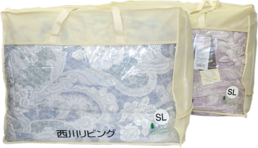 高ダウン率90%西川羽毛布団