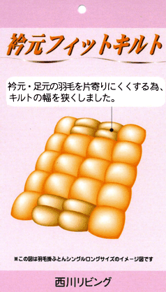 西川羽毛布団